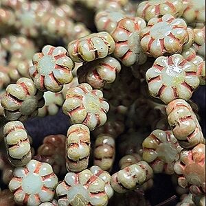 Adorable Forget-Me-Not Spacer Beads